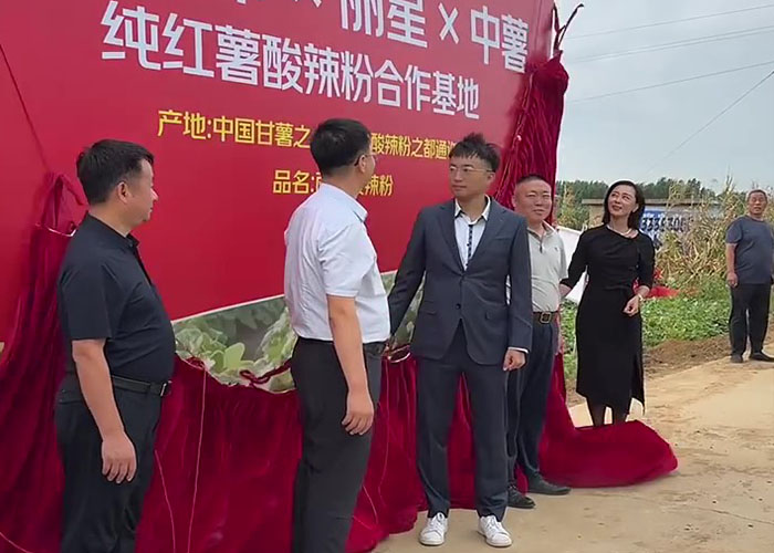從紅薯源頭到健康粉絲：麗星以設備硬實力助力三方合作
